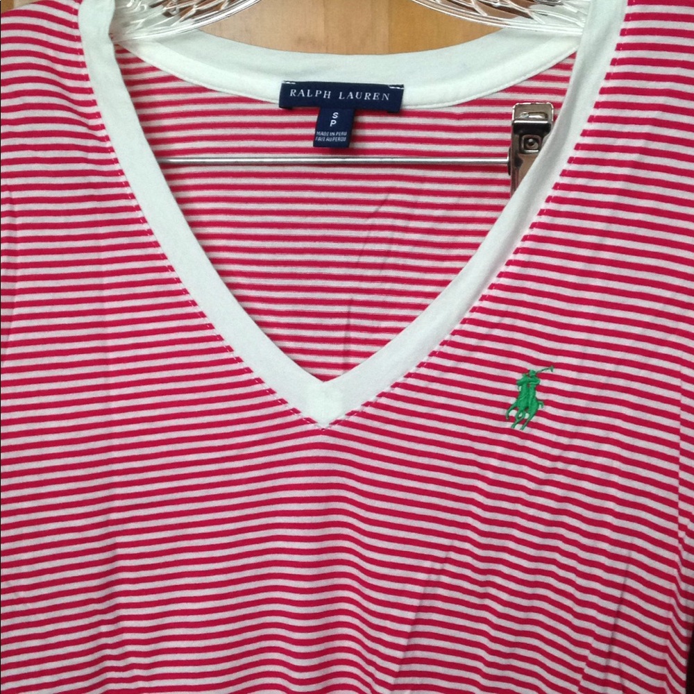 Ralph Lauren V Neck Long Sleeve